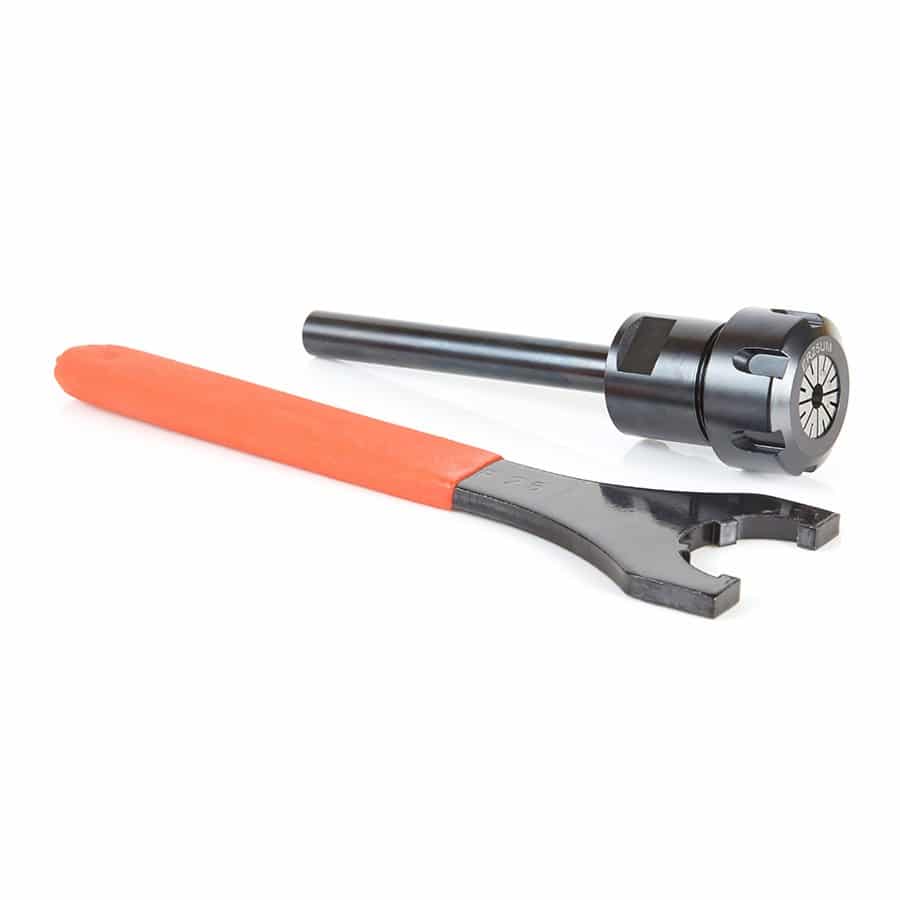 TE110 CNC High Precision Tool Holder Extension 1/2 Shank, 61/8 Inch