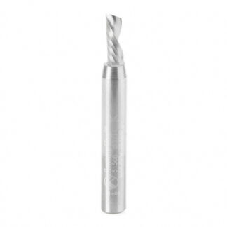 51508 Solid Carbide CNC Spiral 'O' Flute, Aluminum Cutting 3/16 Dia x 1/2 x 1/4 Inch Shank Down-Cut