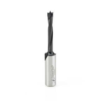 204005 Carbide Tipped Brad Point Boring Bit R/H 5mm Dia x 70mm Long x 10mm Shank