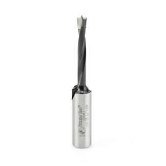 204047 Carbide Tipped Brad Point Boring Bit R/H 3/16 Dia x 70mm Long x 10mm Shank