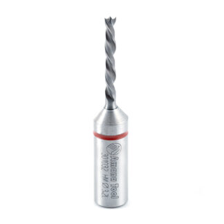 301032 Solid Carbide Cutting Edge Brad Point Boring Bit L/H 3.2mm Dia x 57mm Long x 10mm Shank