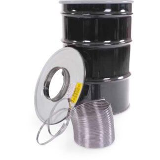 55 Gal. Steel Drum Kit - 10" Inlet