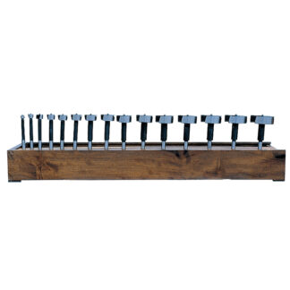 FO-700 15-Piece Forstner Pattern High Carbon Tool Steel Set 3/8 Shank