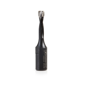 316022 Carbide Tipped 2 Flute RH Rotation Bit for Domino®, Joining Machine for Festool®, 5mm Dia x 20mm x 49mm Long