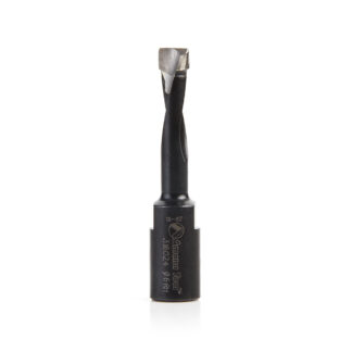 316024 Carbide Tipped 2 Flute RH Rotation Bit for Domino®, Joining Machine for Festool®, 6mm Dia x 28mm x 49mm Long
