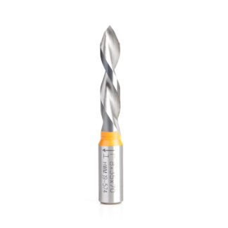 317018 Solid Carbide Through-Hole Dowel Drill Boring Bit L/H 8mm Dia x 70mm Long x 10mm Shank