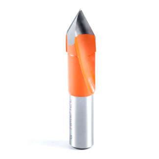 413012 Carbide Tipped Through-Hole Boring Bit L/H 12mm Dia x 58mm Long x 10mm Shank