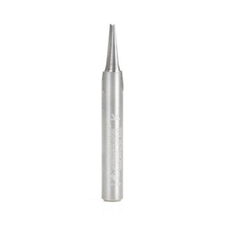 45780 Solid Carbide V Groove Engraving 15 Deg x 3/16 Dia x 1/2 x 1/4 Inch Shank