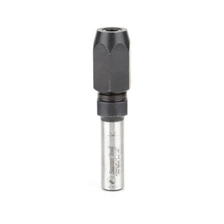 47640 1/2 Inch Shank CNC Extension Adapter for 1/4 Inch Shank Router Bits