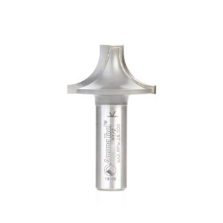 49721 Carbide Tipped Plunging Round Over 1/2 Radius x 1-3/8 Dia x 3/4 Inch x 1/2 Shank
