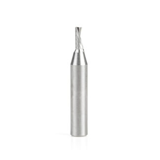 51523 Solid Carbide CNC Spiral 'O' Flute, Plastic Cutting 1/8 Dia x 5/16 x 1/4 Shank Down-Cut