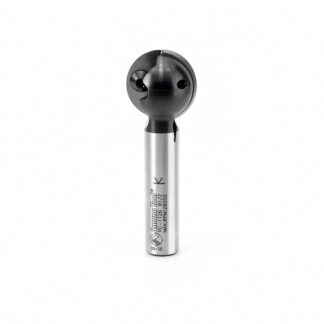 RC-1126 Carbide Tipped CNC Ball End Insert 1/2 Radius x 1 Inch Dia x 1/2 x 1/2 Shank