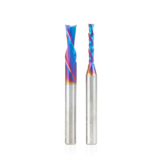 AMS-240-K 2-Pc CNC Spektra™ Extreme Tool Life Coated Signmaking Pack II, 1/4 Inch Shank