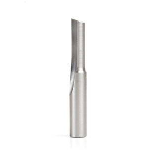 HSS1507 HSS Single Straight 'O' Flute Plastic Cutting 3/8 Dia x 1 x 3/8 Inch Shank