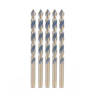 HSS1524 5 Pack High Speed Steel (HSS) Plastic 1/4 Dia x 2-7/16 x 1/4 Shank Drill