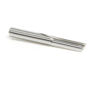 HSS1601 HSS Double Straight 'O' Flute Plastic Cutting 1/4 Dia x 3/4 x 1/4 Inch Shank