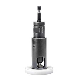 PLP-100 Carbide Tipped Non-Marring Plug Planer 2-Inch Dia x 15mm Drill Dia x 1/4 Inch Quick Release Hex Shank