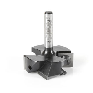 RC-2249 Insert Carbide Mini Spoilboard Surfacing, Rabbeting, Flycutter, Slab Leveler & Surface Planer 2+2 Flute Design 1-1/2 Dia x 1/2 x 1/4 Inch Shank Router Bit