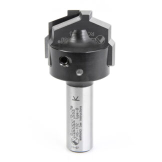 RC-2483 CNC Insert Nova System Traditional Plunge Form for MDF & Wood Cabinet Doors 1-3/8 Dia x 25/64 x 1/2 Inch Shank