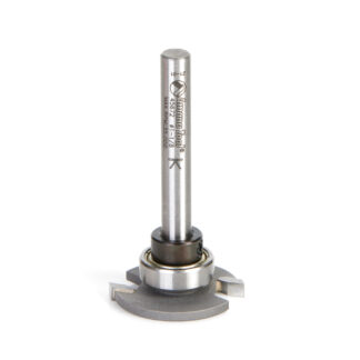 45672 Carbide Tipped Flooring Straight Dedicated Cutter 1-1/8 Dia x 1/8 x 1/4 Inch Shank with Upper BB