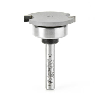 45674 Carbide Tipped Flooring Straight Dedicated Cutter 1-1/4 Dia x 5/32 x 1/4 Inch Shank with Upper BB