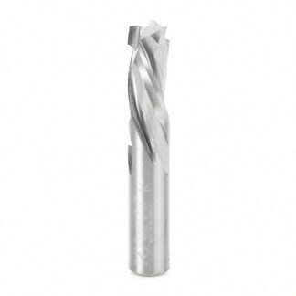 46022 CNC Solid Carbide Mortise Compression Spiral 3 Flute 1/2 Dia x 1 Cut Height x 1/2 Inch Shank