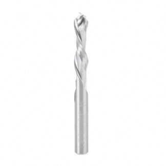 46350 CNC Solid Carbide Mortise Compression Spiral 1/4 Dia x 1 Inch x 1/4 Shank