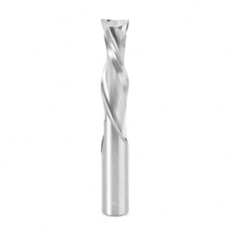 46356 CNC Solid Carbide Mortise Compression Spiral 1/2 Dia x 1-5/8 x 1/2 Inch Shank
