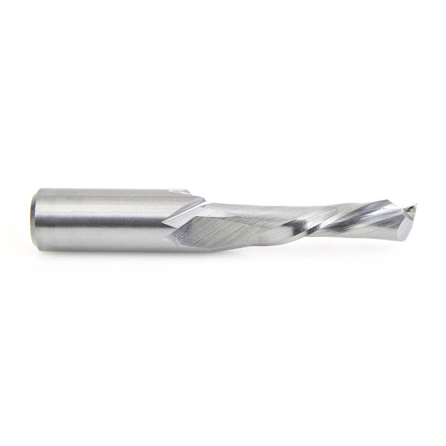 Fresa A Spirale Compressione CNC Amana Tool 46176, Carburo Solido, 1/8 X 13/16 X 1/4 X 2-1/2 Pollici, Per Legno E Compositi