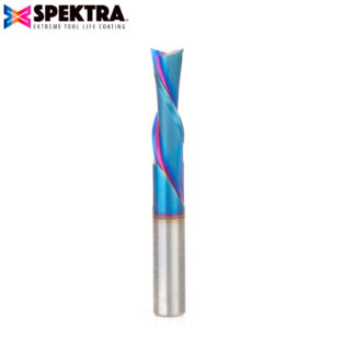 46420-K Solid Carbide Spektra™ Extreme Tool Life Coated Spiral Plunge 3/8 Dia x 1-1/4 x 3/8 Inch Shank