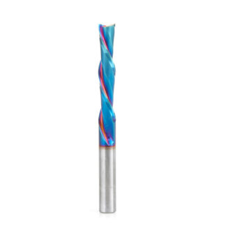 46449-K Solid Carbide Spektra™ Extreme Tool Life Coated Spiral Plunge 3/8 Dia x 2 x 3/8 Inch Shank Down-Cut