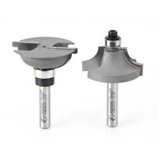 49647 Carbide Tipped Bead Stile and Rail 1/4 Inch Shank Set