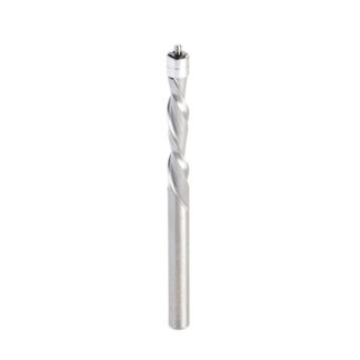 51520 Solid Carbide Aluminum Cutting Flush Trim Spiral Down-Cut 1/4 Dia x 1-1/4 x 1/4 Inch Shank