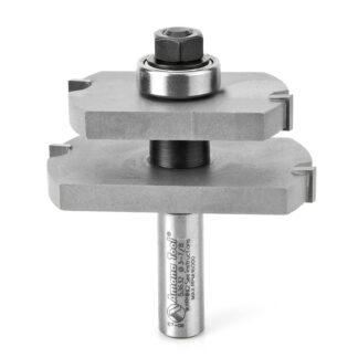 53632 Carbide Tipped Offset Mortise & Tenon for Mission Style Glass Door 2-7/8 Dia x 1-1/8 x 1/2 Inch Shank for 1-1/8 Material