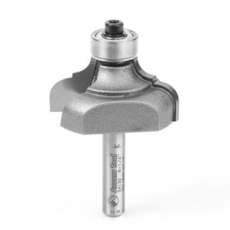 54130 Carbide Tipped Classical Cove & Bead 1/4 x 3/16 Radius x 1-3/8 Dia x 11/16 x 1/4 Inch Shank