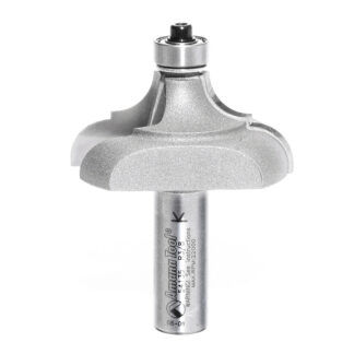 54135 Carbide Tipped Classical Cove & Bead 3/8 x 3/8 Radius x 2 Inch Dia x 1 Inch x 1/2 Shank