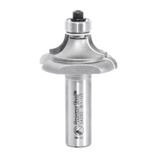 54292 Carbide Tipped Classical Cove & Bead 3/16 x 5/16 Radius x 1-1/2 Dia x 5/8 x 1/2 Inch Shank