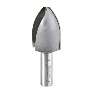 54524 Carbide Tipped Cove Vertical Raised Panel 1-9/16 Radius x 1-1/8 Dia x 1-5/8 x 1/2 Inch Shank