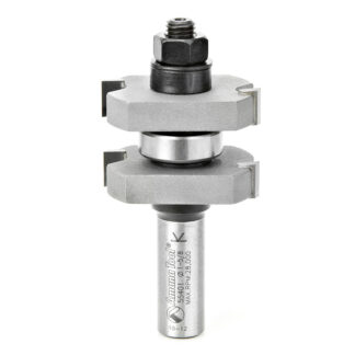 55401 Carbide Tipped Tongue & Groove 3/8 Kerf x 1-5/8 Dia x 1-1/8 x 1/2 Inch Shank Assembly for 3/4 - 1-1/8 Material