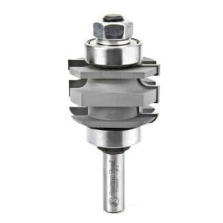 55460 Carbide Tipped One Piece Concave Stile & Rail 2 Dia x 1-9/32 x 7/32 Radius x 1/2 Inch Shank