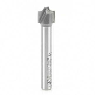 56100 Carbide Tipped Plunge Beading 3/32 Radius x 3/8 Dia x 5/16 x 1/4 Inch Shank