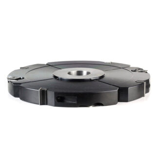 61358 Insert Carbide Adjustable Groove & Rabbet with Scorer 200mm (7-7/8) Dia x 20.6 to 40mm (13/16 to 19/16) x 1-1/4 Bore