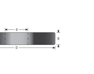 61615 Insert 4 Dia x 16mm Height Aluminum Rub Collar