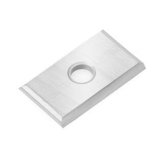 HCK-20 Solid Carbide 2 Cutting Edges Insert Knife MDF, Chipboard, Solid Surface 20 x 12 x 1.5mm