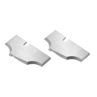 RCK-254 Pair of Insert Cabinet Door Edge Solid Carbide Insert Knives for RC-2120