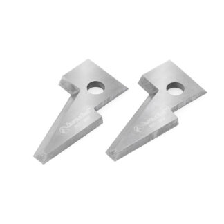 RCK-296L Pair of Solid Carbide Traditional Insert Knives for Insert Profile-Counter Set