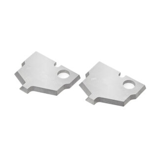RCK-483 Pair of Solid Carbide Traditional MDF & Wood Plunge Form Insert Knives for RC-2483