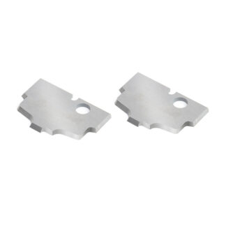 RCK-496 Pair of Solid Carbide Ogee MDF & Wood Plunge Form Insert Knives for RC-2496