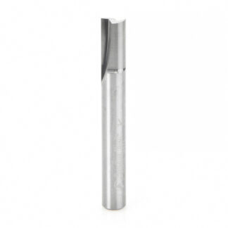 43812 Solid Carbide Straight Plunge 1/4 Dia x 1/2 x 1/4 Inch Shank Router Bit