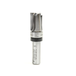 45463-3DS Carbide Tipped Down Shear Face Plunge Template 3/4 Dia x 1 x 1/2 Inch Shank with Upper BB